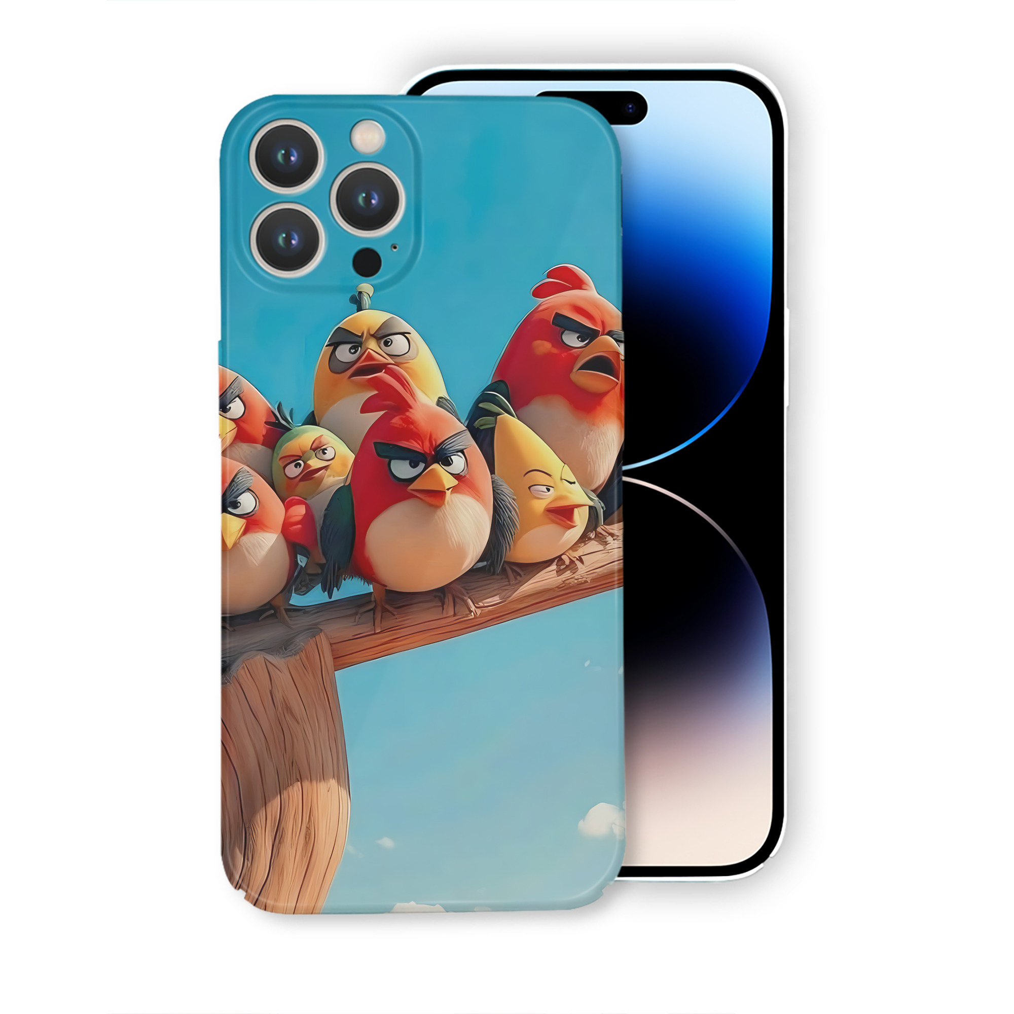 （画像用） Angry Birds アングリーバード 【iPhone 14シリーズ対応】ハードケース